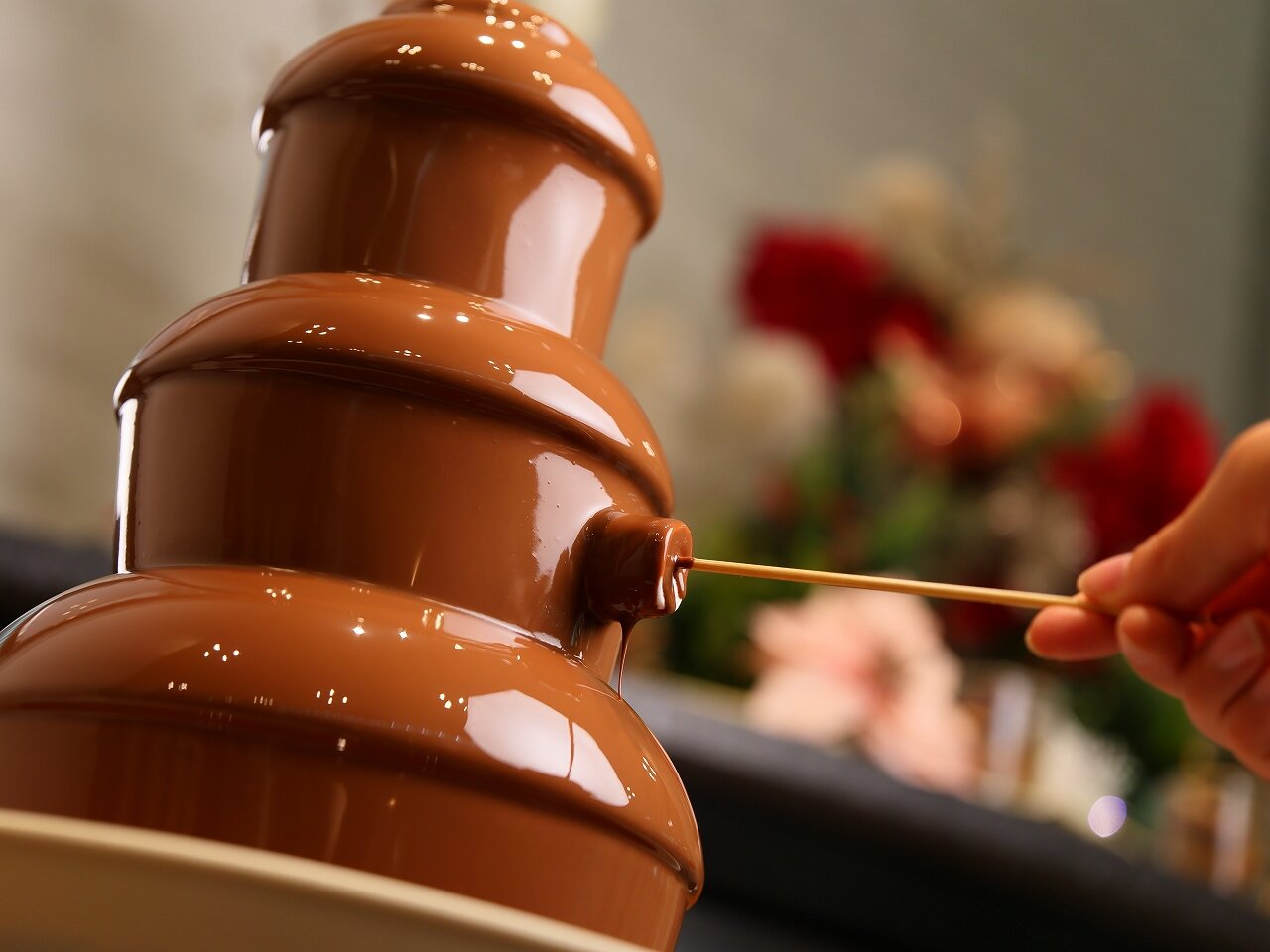 チョコレートファウンテン