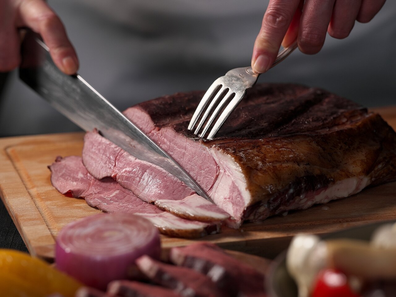 サーロインのローストビーフ