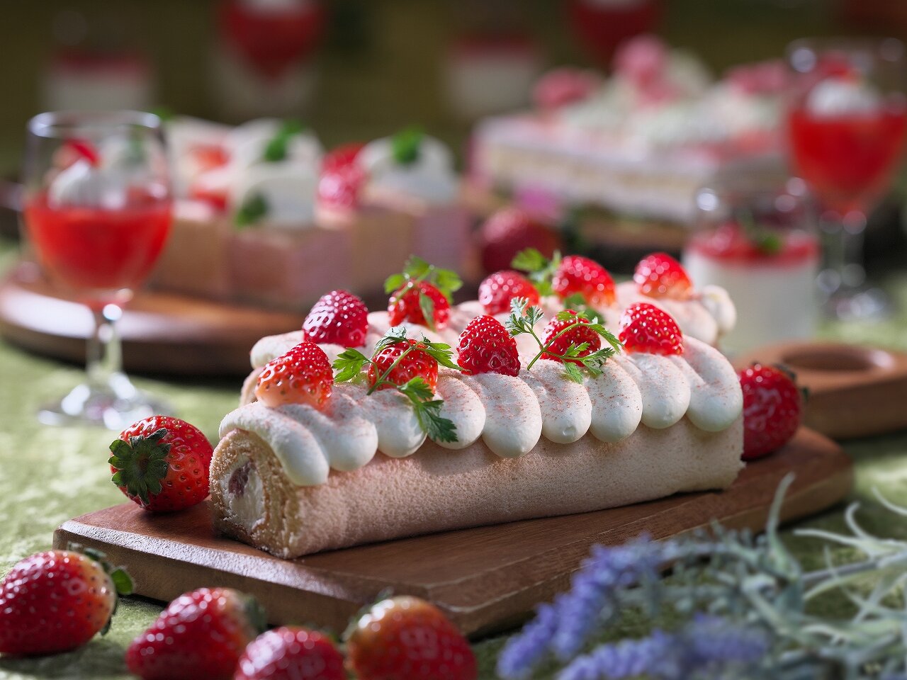 苺さくらスイーツ